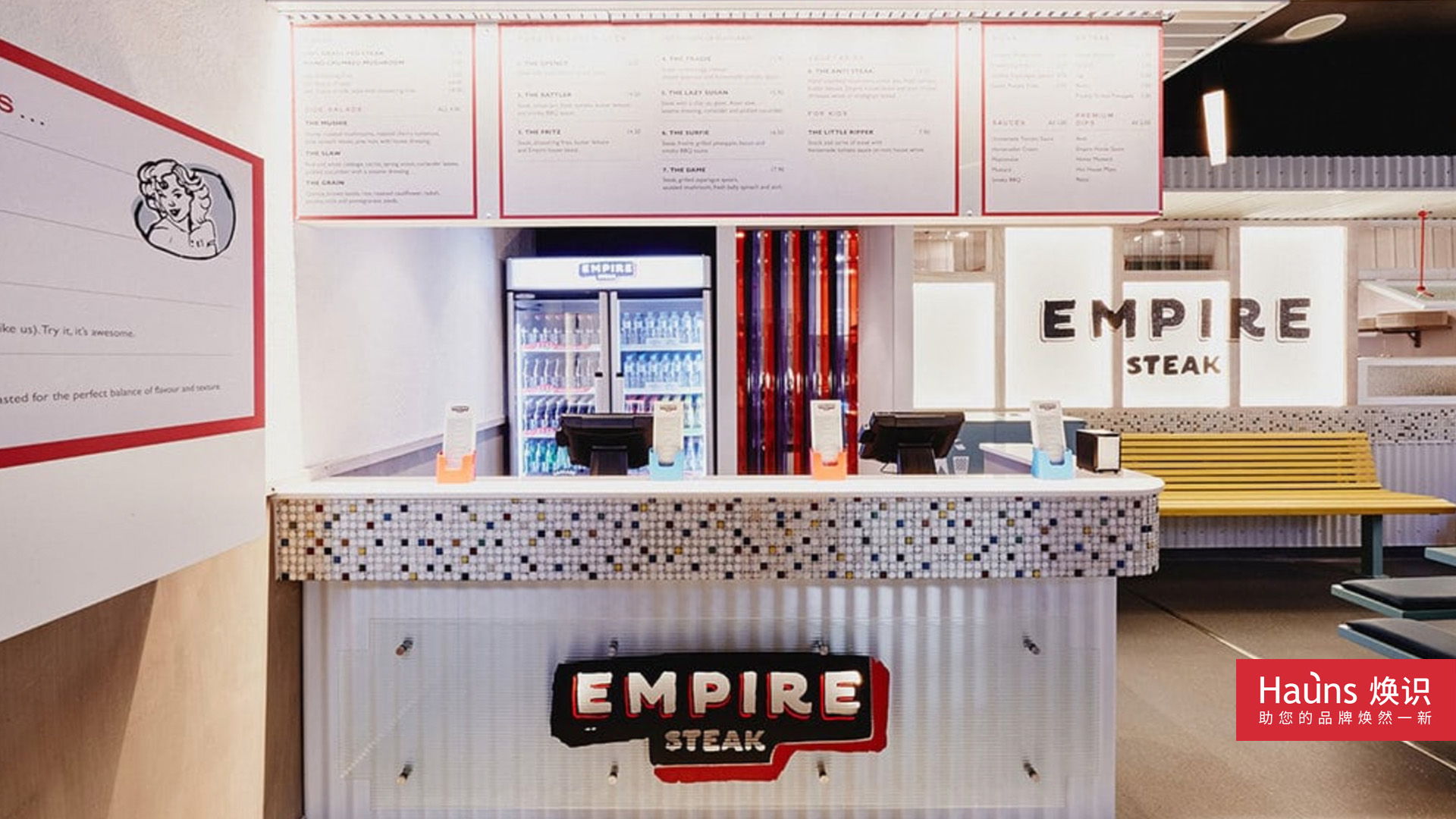 牛排店吧臺設計，牛排館空間設計，連鎖牛排店品牌設計.jpg